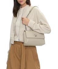 CALVIN KLEIN RE-LOCK  Borsetta a spalla / a tracolla gray morn - Borse Donna - 5