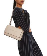 CALVIN KLEIN SCULPTED Convertible Borsa a spalla / a tracolla gray morn - Borse Donna - 5