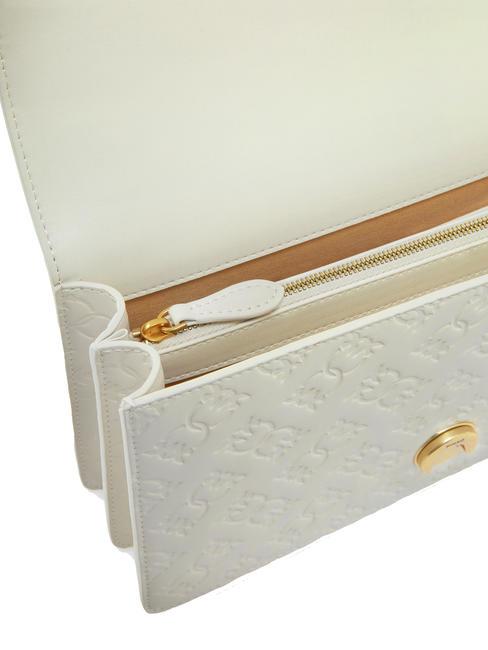LOVE ONE CLASSIC Borsa a spalla / a tracolla bianco seta-antique gold - Borse Donna