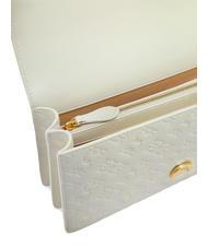 PINKO LOVE ONE CLASSIC Borsa a spalla / a tracolla bianco seta-antique gold - Borse Donna - 3