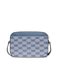 MICHAEL KORS JET SET LOGO Borsa jacquard a tracolla denim - Borse Donna - 3