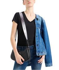ARMANI EXCHANGE SMALL HOBO Borsa a tracolla Nero - Borse Donna - 6