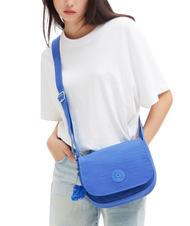 KIPLING LOREEN Borsa media a tracolla havana blue - Borse Donna - 6