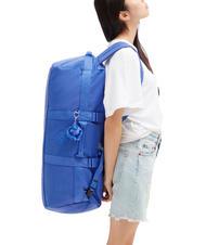 KIPLING JONIS M Borsone zaino grande, porta pc 15" havana blue - Borsoni - 6
