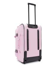 KIPLING TEAGAN Trolley medio blooming pink - Trolley Semirigidi - 5