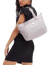 KIPLING COLISSA S Borsa tote con tracolla gleam silver - Borse Donna - 6