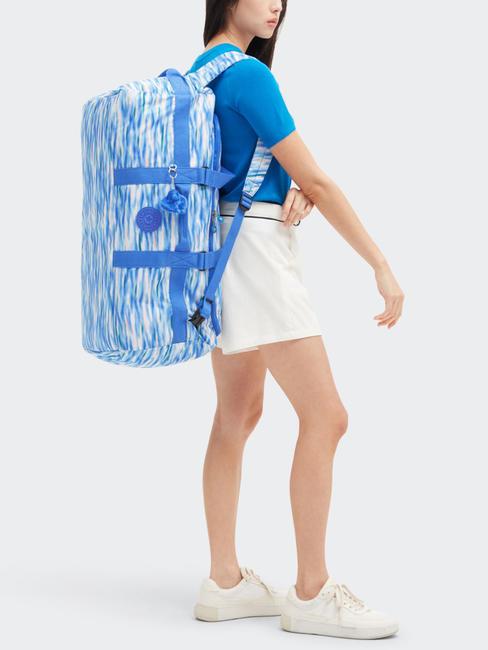 JONIS M Borsone Zaino medio diluted blue - Borsoni