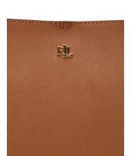 RALPH LAUREN KARLY  Borsa tote grande in pelle lauren tan2 - Borse Donna - 4