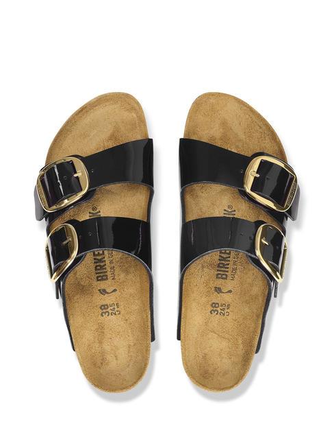 ARIZONA BIG BUCKLE Ciabattina vernice black - Scarpe Donna