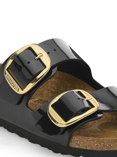 ARIZONA BIG BUCKLE Ciabattina vernice black - Scarpe Donna