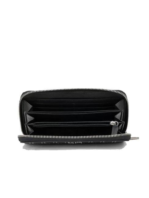 MONOGRAM  Portafoglio zip around medio Nero - Portafogli Donna