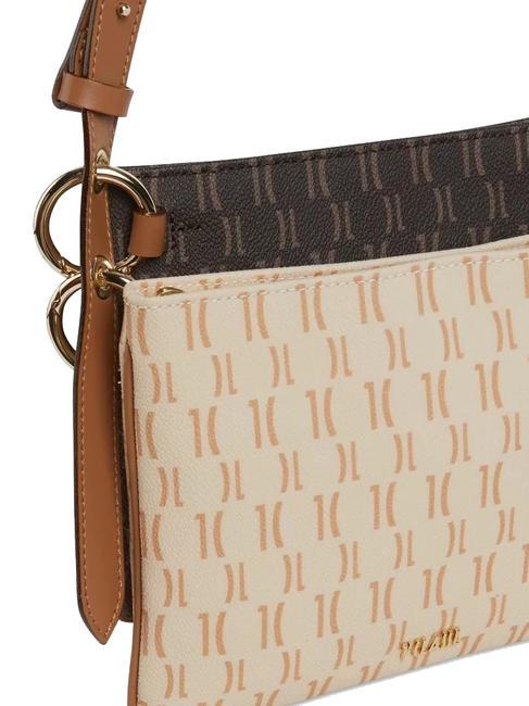 MONOGRAM  Doppia Borsetta a tracolla testa moro / crema - Borse Donna