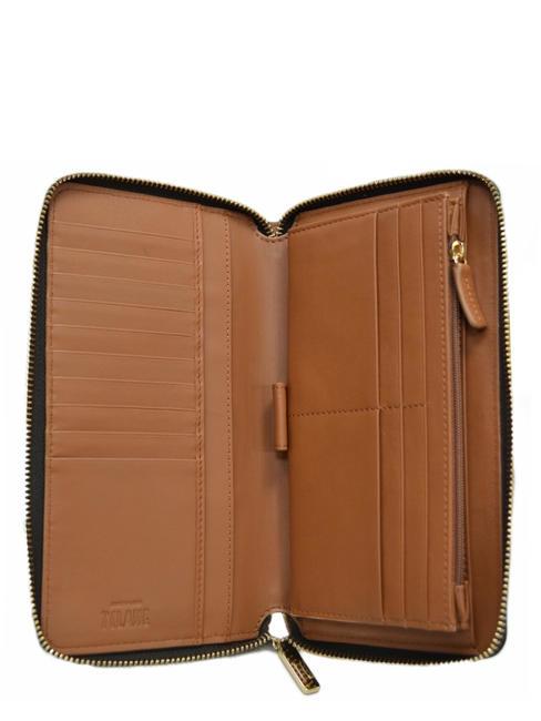 MONOGRAM  Portafoglio zip around moro - Portafogli Donna