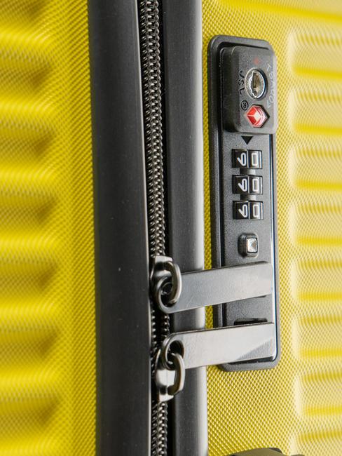 ADVENTURE Trolley misura grande yellow - Trolley Rigidi