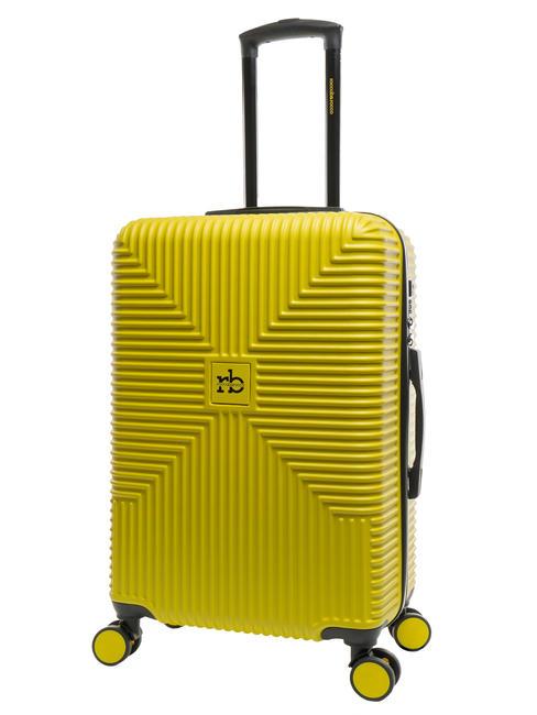 ADVENTURE Trolley misura media yellow - Trolley Rigidi