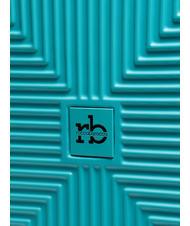 ROCCOBAROCCO ADVENTURE Trolley misura media surf blue - Trolley Rigidi - 7