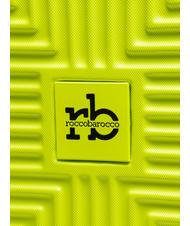 ROCCOBAROCCO ADVENTURE Trolley misura media acid green - Trolley Rigidi - 6