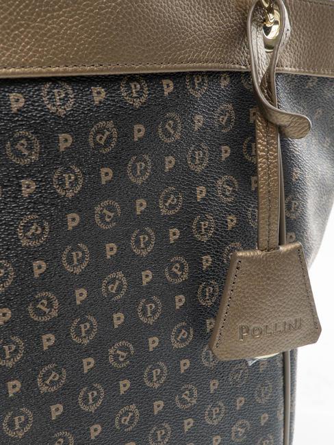 HERITAGE Borsa a spalla, trasformabile nero bronzo - Borse Donna