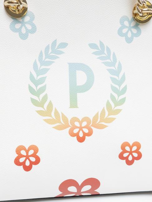 HERITAGE  Shopping bag con doppio manico NERO FUXIA - Borse Donna