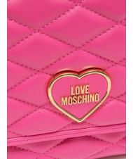 LOVE MOSCHINO ROMANTIC Convertible Borsetta a spalla / a tracolla fuxia - Borse Donna - 3