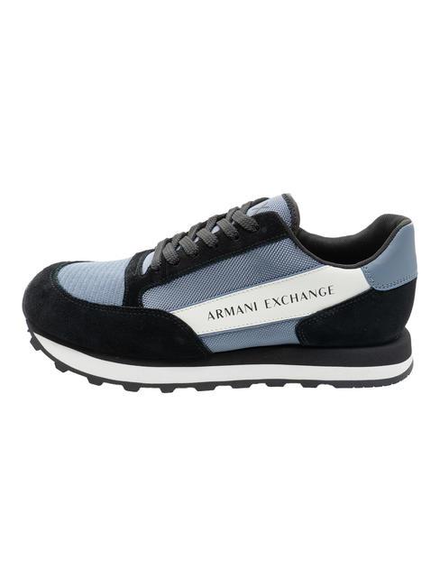 OSAKA Sneakers Uomo black+blue - Scarpe Uomo