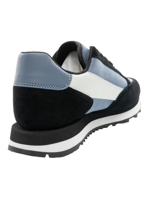 OSAKA Sneakers Uomo black+blue - Scarpe Uomo