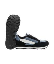 ARMANI EXCHANGE OSAKA Sneakers Uomo black+blue - Scarpe Uomo - 5