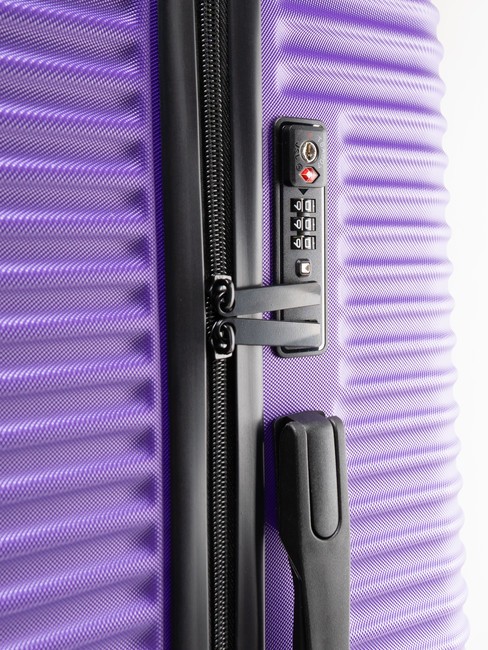 ADVENTURE Trolley misura grande purple - Trolley Rigidi