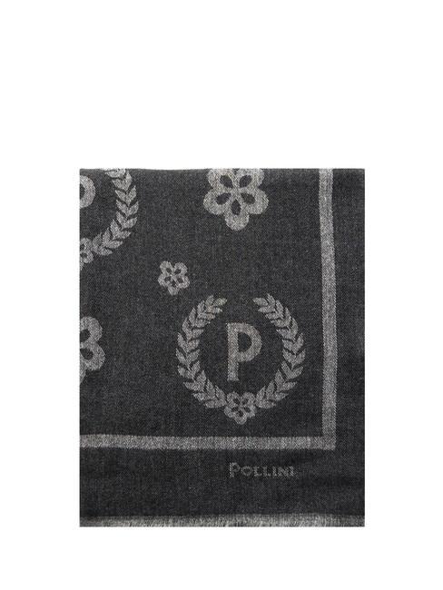 JAQUARD Sciarpa Made in Italy nero - Sciarpe