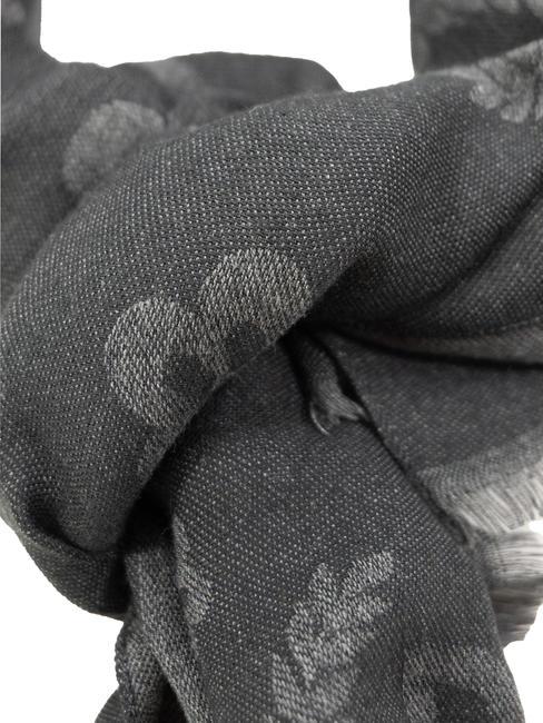 JAQUARD Sciarpa Made in Italy nero - Sciarpe