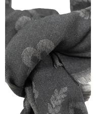 POLLINI JAQUARD Sciarpa Made in Italy nero - Sciarpe - 4