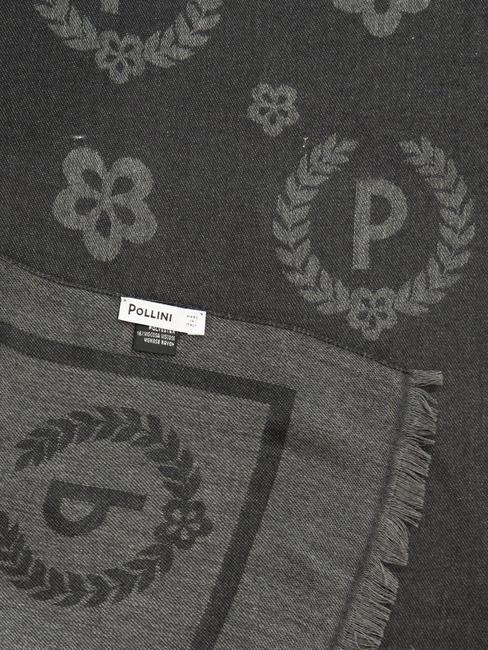 JAQUARD Sciarpa Made in Italy nero - Sciarpe