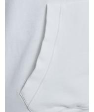 GUESS FINCH TERRY Felpa oversize con tasca e cappuccio salt white multi - Felpe Uomo - 4