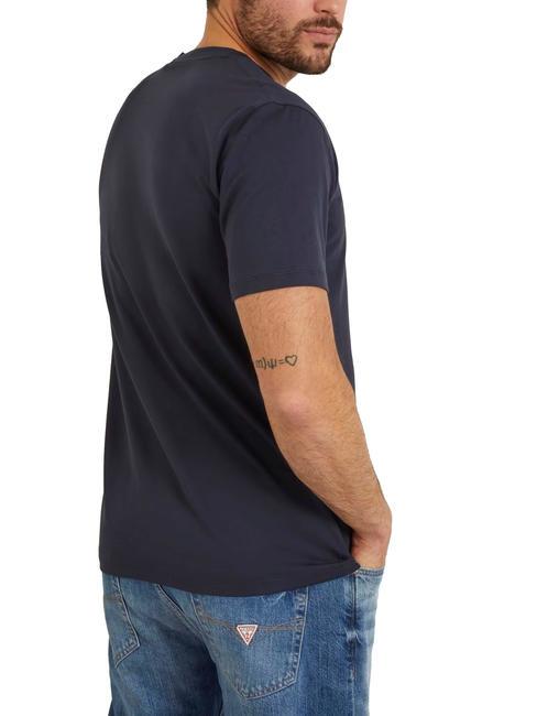 BASIC PIMA T-shirt in cotone stretch smartblue - T-shirt Uomo