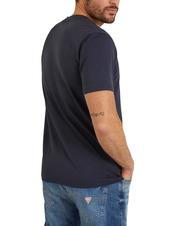 GUESS BASIC PIMA T-shirt in cotone stretch smartblue - T-shirt Uomo - 2