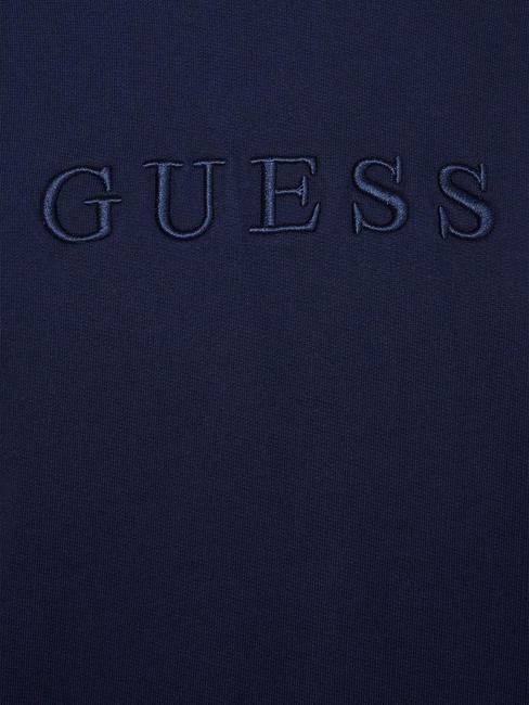 FINCH TERRY Felpa oversize con tasca e cappuccio smart blue multi - Felpe Uomo