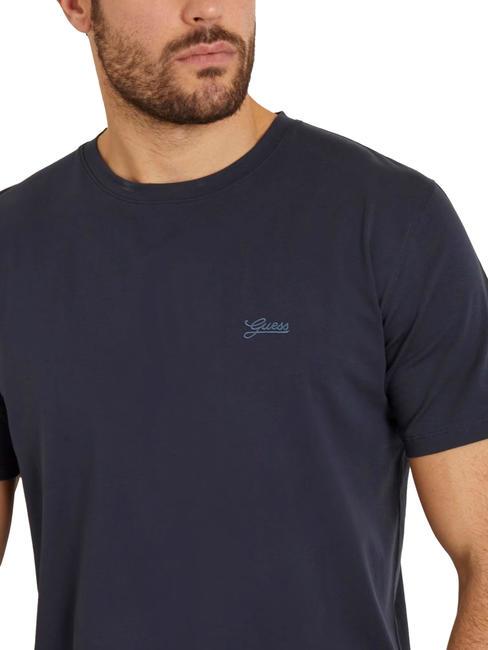 BASIC PIMA T-shirt in cotone stretch smartblue - T-shirt Uomo