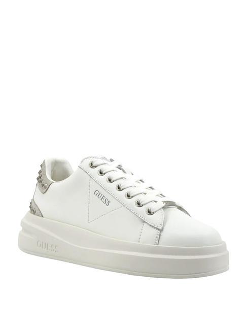ELBINA Sneakers in pelle con borchie WHITE/SI - Scarpe Donna