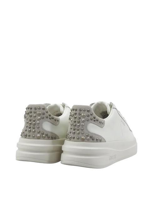 ELBINA Sneakers in pelle con borchie WHITE/SI - Scarpe Donna