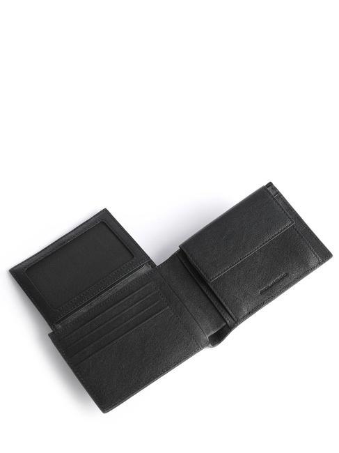 Portafoglio BLACK SQUARE, in pelle nero - Portafogli Uomo