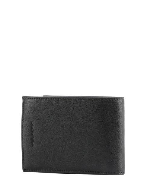 Portafoglio BLACK SQUARE, in pelle nero - Portafogli Uomo