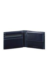 PIQUADRO BLUE SQUARE  Portafoglio medio in pelle blu - Portafogli Uomo - 2
