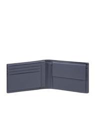 PIQUADRO Portafoglio Linea PULSE P16 CHEVRON BLU - Portafogli Uomo - 2