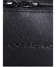 PIQUADRO BLACK SQUARE Zaino porta PC 14" in pelle Nero - Zaini da lavoro porta PC - 4