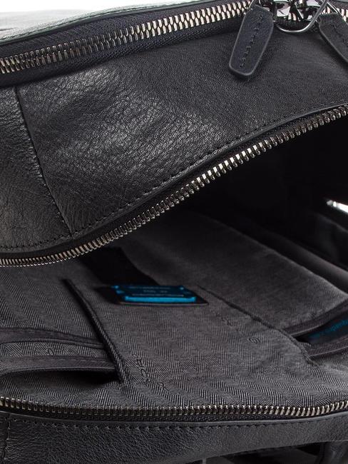 BLACK SQUARE Zaino porta PC 14" in pelle Nero - Zaini da lavoro porta PC