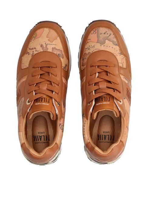 WENDY JR Sneakers Cuoio/Geo Beige - Scarpe Donna