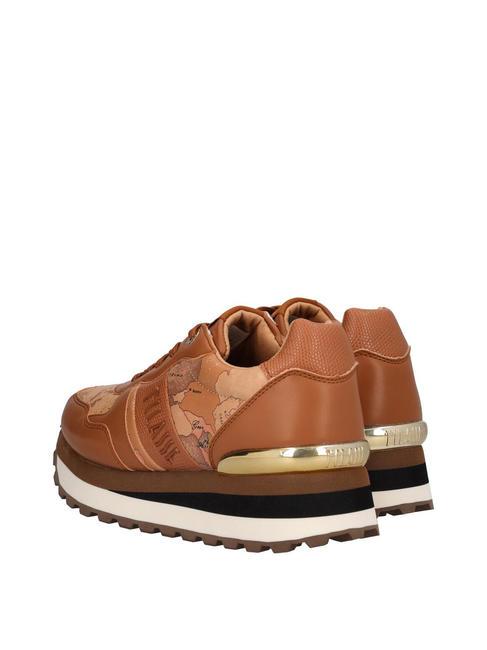 WENDY JR Sneakers Cuoio/Geo Beige - Scarpe Donna