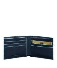 PIQUADRO BLUE SQUARE Portafoglio in pelle blu - Portafogli Uomo - 2