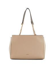 GAUDÌ CLAIRE Borsa a spalla manici catena sand - Borse Donna - 3