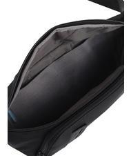 PIQUADRO P16  Marsupio chevron nero - Marsupi - 3